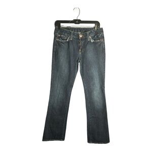 Lucky Brand Lola Boot Dark Rinse Bootcut Mid Rise Jeans Size 8